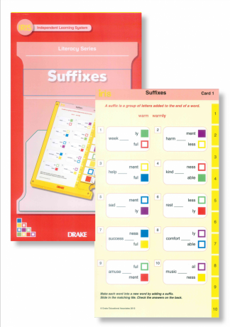 IRIS Literacy Year 3 Suffixes