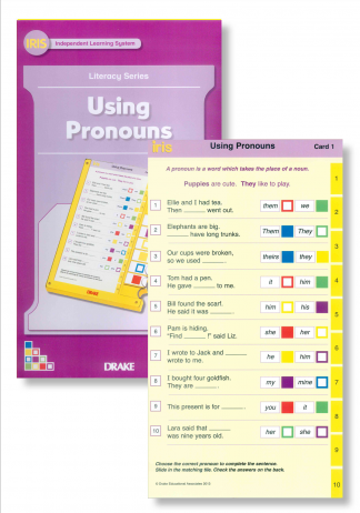 IRIS Literacy Year 3 Using Pronouns