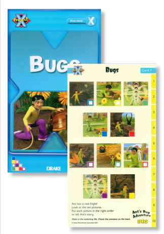 Project X Year 1 Blue Band - Bugs IRIS card set
