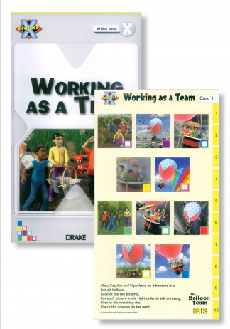 Project Year 2 White Band - Working As A Team IRIS card sets